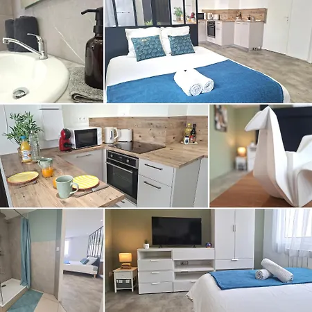 Lejlighed Au Petit Palois - Parking Prive - 5min Centre - 2personnes Pau
