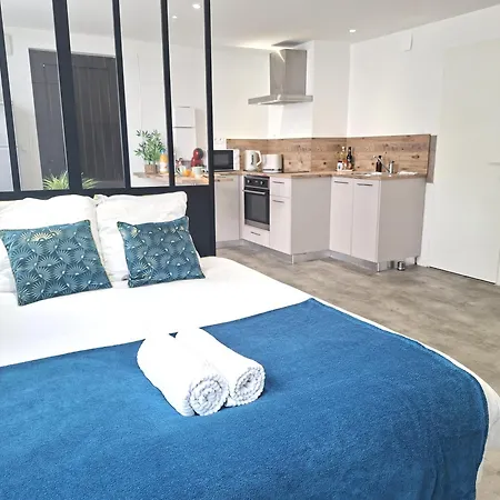 Au Petit Palois - Parking Prive - 5min Centre - 2personnes Lejlighed Pau