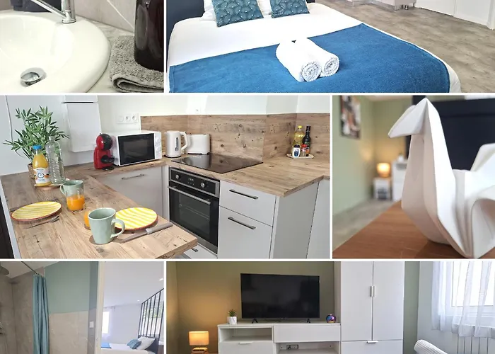 Apartment Au Petit Palois - Parking Prive - 5min Centre - 2personnes Pau